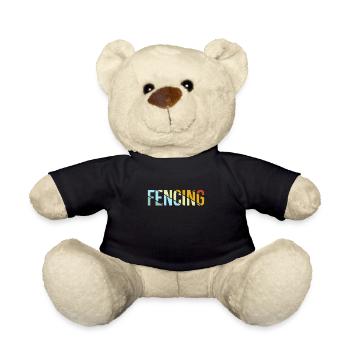 Fechten Retro - Teddy - Schwarz - Vorne