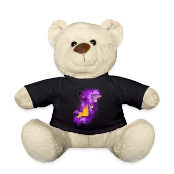 Basketball Basketballerin - Teddy - Schwarz - Vorne