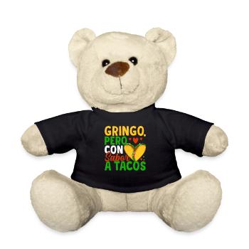 Pero Con Sabor A Tacos Gringo Lover Gringos - Teddy - Schwarz - Vorne
