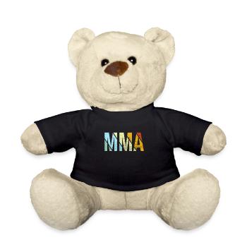 mma retro - Teddy - Schwarz - Vorne