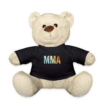 mma retro - Teddy - Schwarz - Vorne