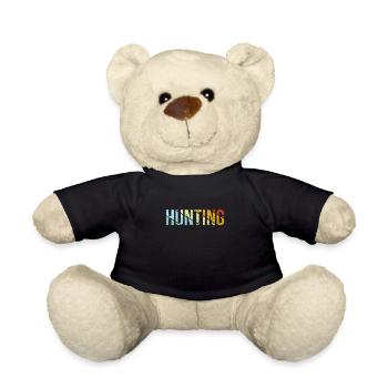 Chasse rétro - Nounours - noir - Devant