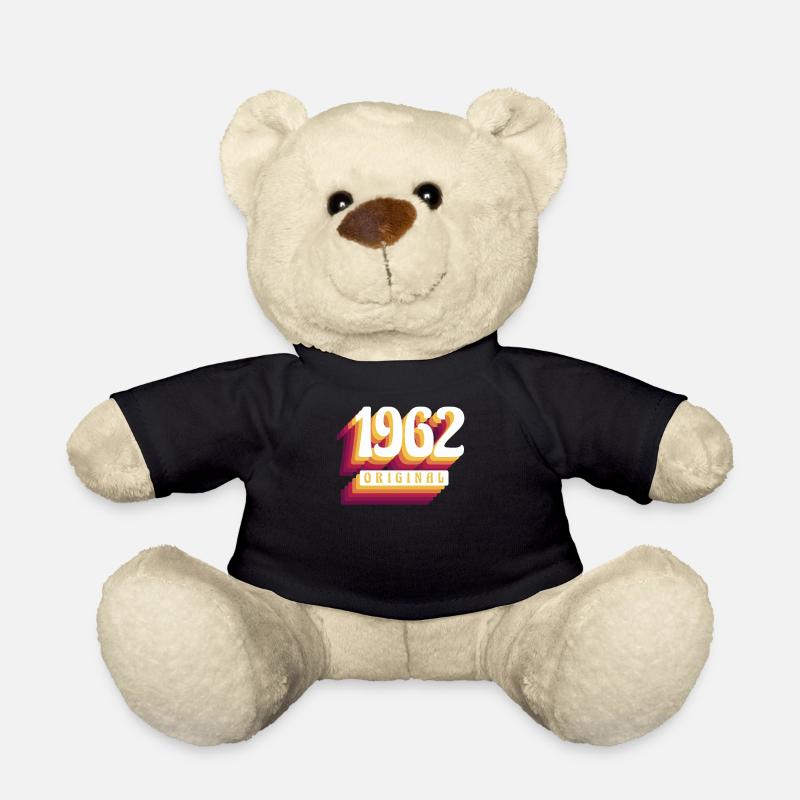 1962 Original. Cool anniversaire Idée cadeau - Nounours - noir