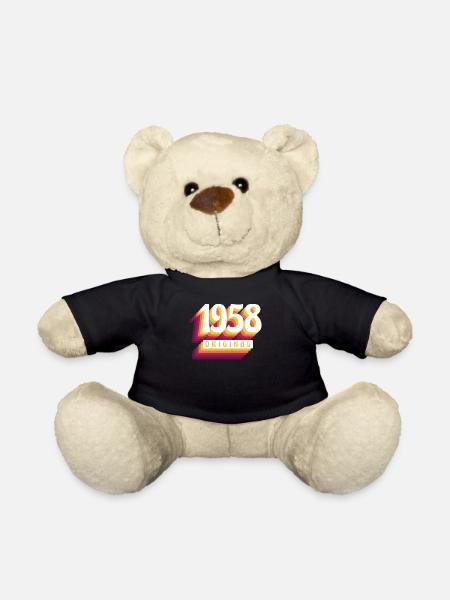 1958 Original. Cool anniversaire Idée cadeau - Nounours - noir