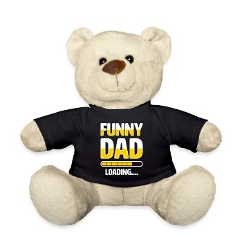 Bester Vater Aller Zeiten Vaterschaft Papa Papa - Teddy - Schwarz - Vorne