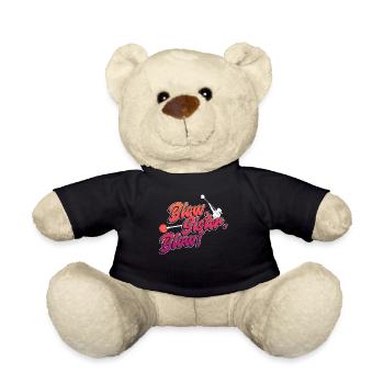 Blasen, Schwester, blasen! - Glasblasen Glasbläser - Teddy - Schwarz - Vorne
