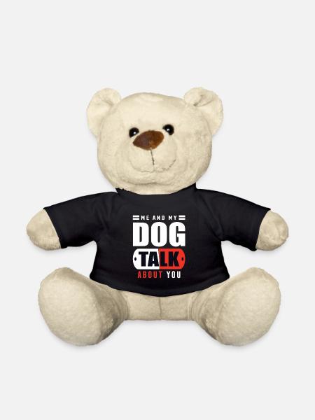 Me and My Dog Talk About You - Teddy - Schwarz