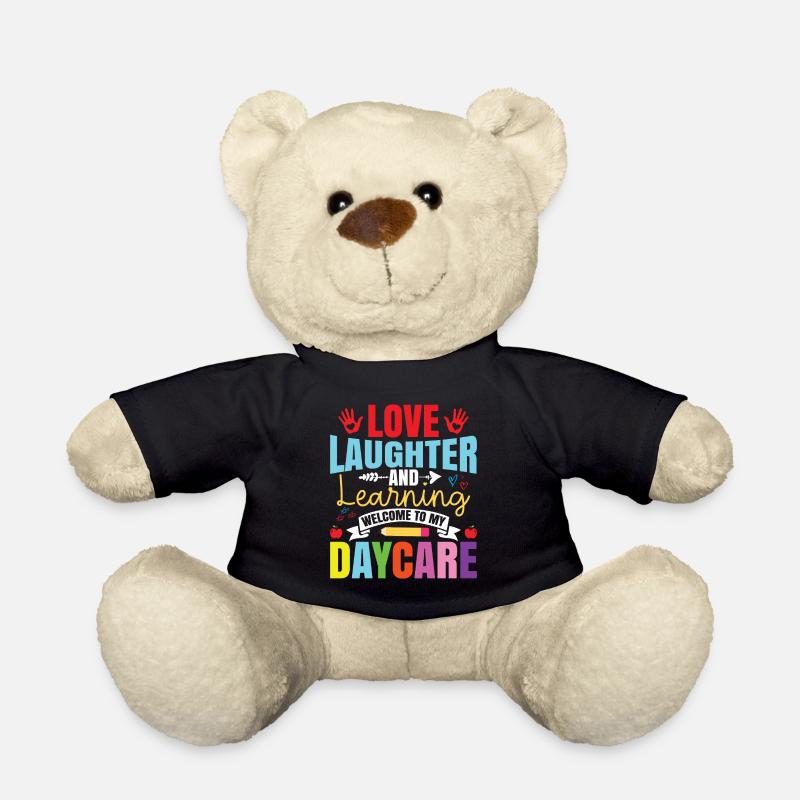 Willkommen in meiner Kindertagesstätte - Teddy - Schwarz