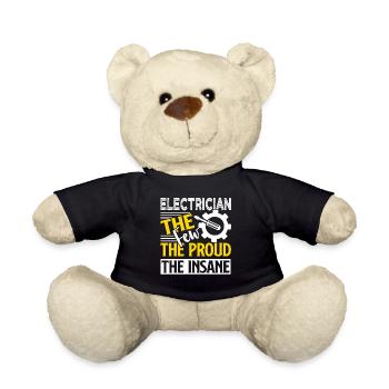 Electrician Electrician The Proud The Insane - Teddy Bear - black - Front