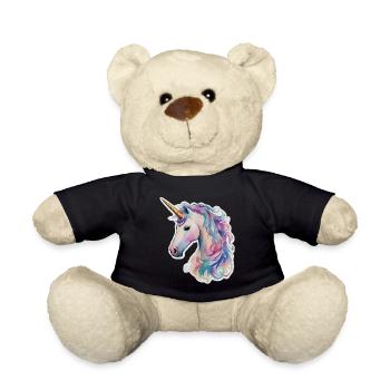 Licorne - Nounours - noir - Devant