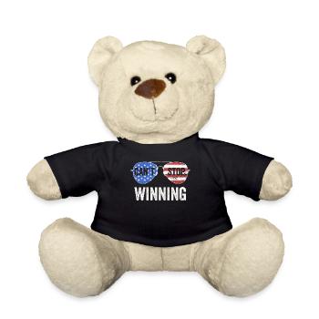 Ich kann nicht aufhören zu gewinnen - Teddy - Schwarz - Vorne