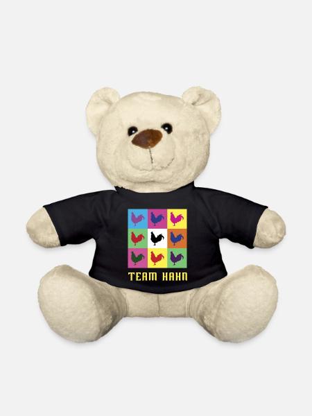 Team Hahn - Teddy - Schwarz