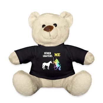 Autres avocats Me Licorne Cheval - Nounours - noir - Devant