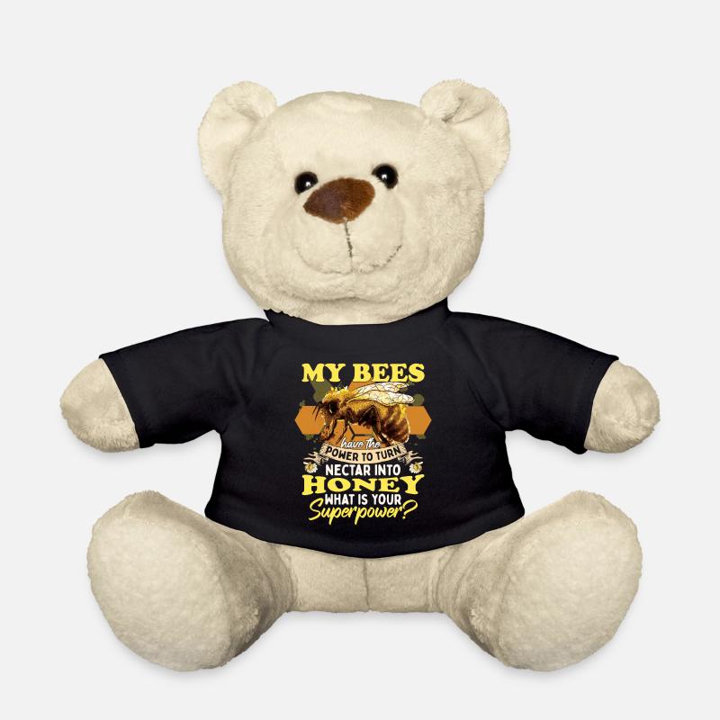 Mes abeilles transforment le nectar en miel - Nounours - noir