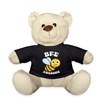 Biene Genial - Teddy - Schwarz - Vorne