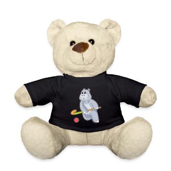 Hippopotamus Hockey sur gazon Stick - Nounours - noir - Devant