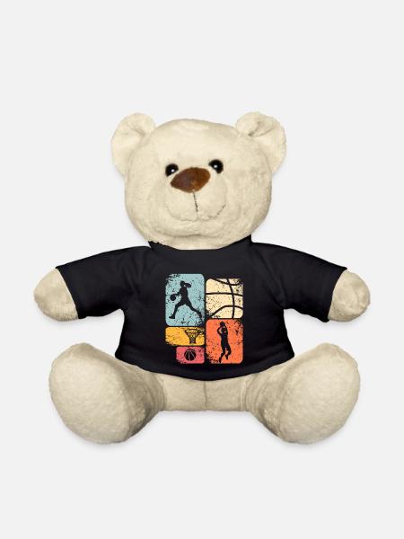 Basketball Basketballerin Frauen Basketball - Teddy - Schwarz