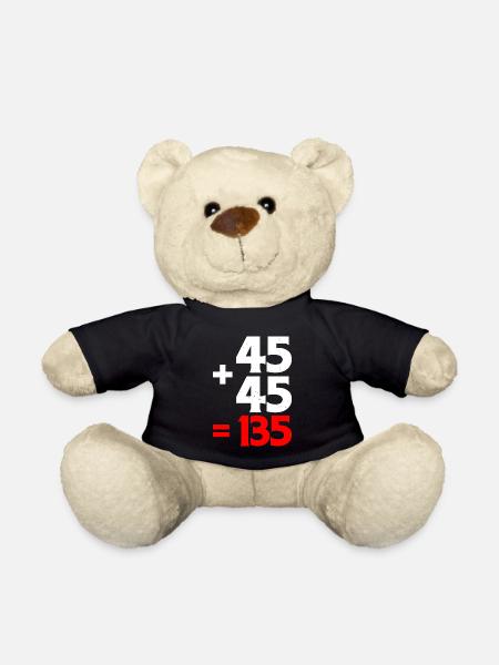 45 + 45 = 135 4 - Teddy - Schwarz