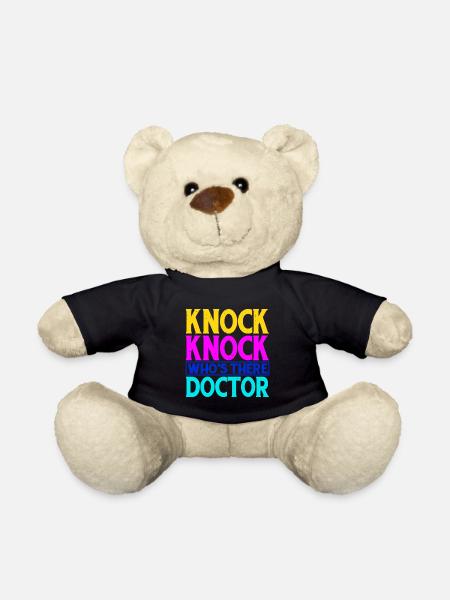 Knock Knock Who’s There Docteur 13 - Nounours - noir
