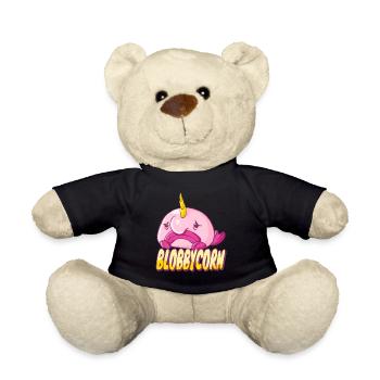 Costume de Blobfish - Visage de poisson Blob laid - - Nounours - noir - Devant