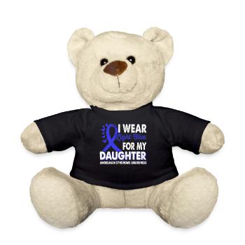 Wear light blue to look at the - Teddy Bear - black - Front