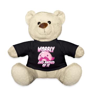Costume de Blobfish - Visage de poisson Blob laid - - Nounours - noir - Devant