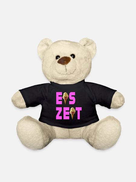 Eiszeit rosa - Teddy - Schwarz