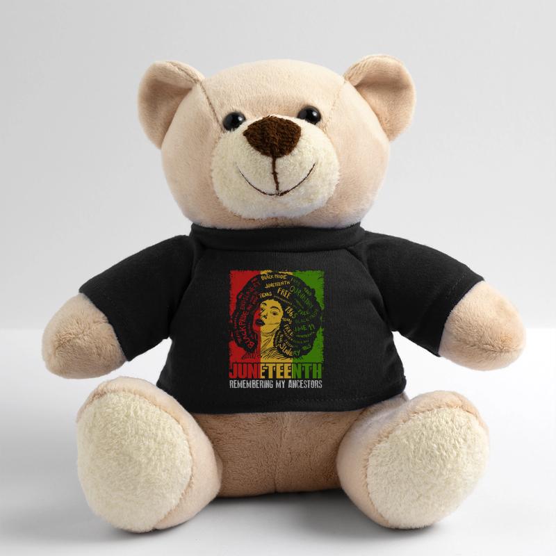Juneteenth 1865 Remembering My Ancestors Teddy Bear