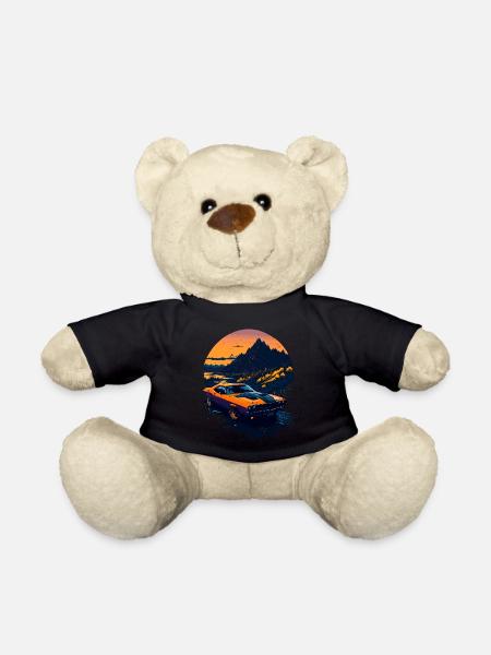 Voiture de sport classique - Nounours - noir