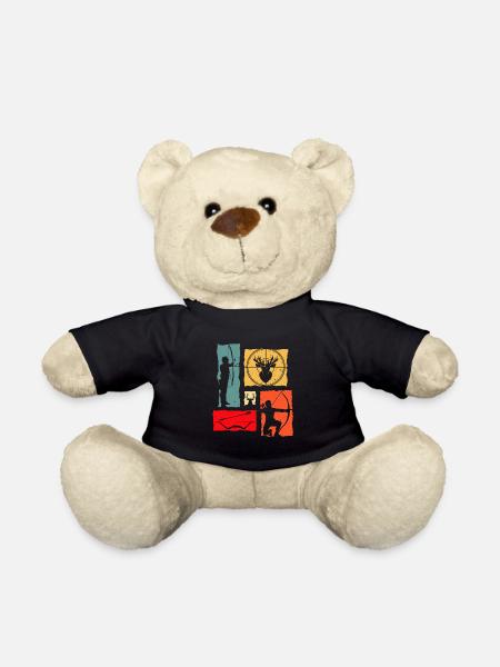 Archer Rétro - Nounours - noir