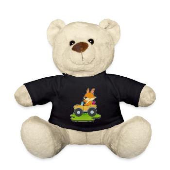Fuchs Auto - Teddy Bear - black - Front