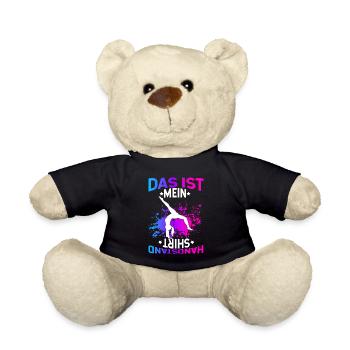 Das Ist Mein Handstand Shirt Trainer Sportverein T - Teddy - Schwarz - Vorne