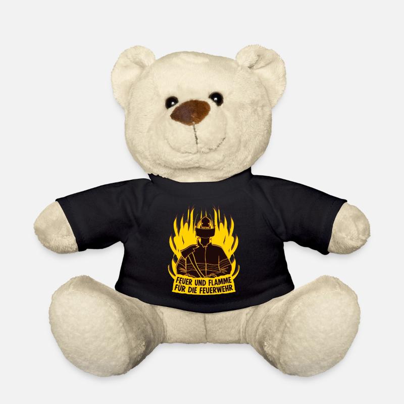 Freiwillige Feuerwehr Jugendfeuerwehr - Teddy - Schwarz
