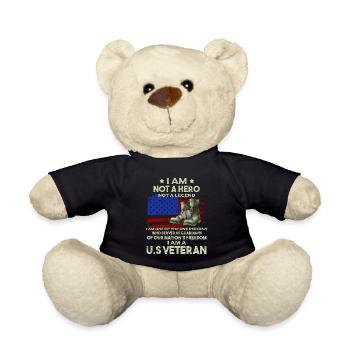 Vétéran du Vietnam - Nounours - noir - Devant