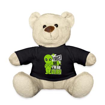 Croyez-moi, je suis une conspiration extraterrestre d’ovnis - Nounours - noir - Devant