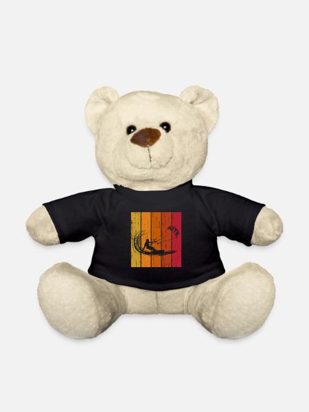 Retro Kite Kitesurfer - Teddy - Schwarz