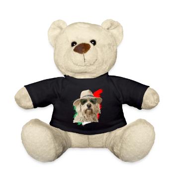 Maremma Abruzzo German Shepherd Maremmano Abruzzese - Teddy Bear - black - Front