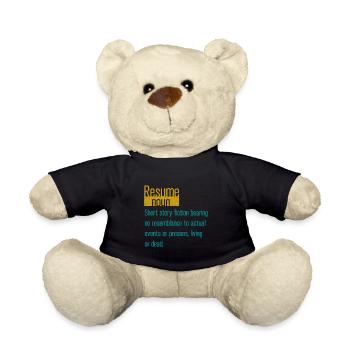 Human Resources Hr Manager Job Beruf - Teddy - Schwarz - Vorne