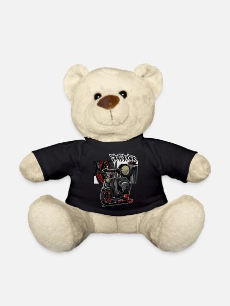 Schwalbe (black) // Illustration - Teddy - Schwarz