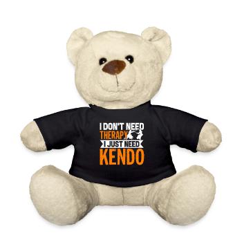 Kendo I Just Need Kendo - Teddy Bear - black - Front
