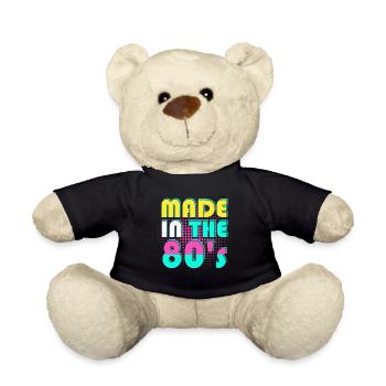 80's The 80s Music - Teddy Bear - black - Front