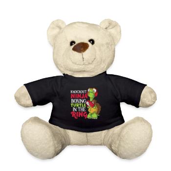 Turtle Boxing Boxring Boxer Handschuhe Boxing Figh - Teddy - Schwarz - Vorne