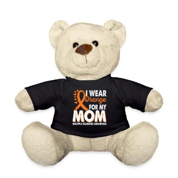 Wear orange for Month of Consciousness - Teddy Bear - black - Front