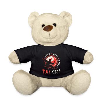 Tai Chi Corps Tai Chi Méditation Qigong - Nounours - noir - Devant