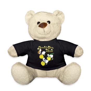 Bumblebee Rider - Teddy Bear - black - Front