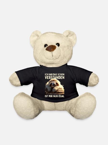 Hab Das Schon Verstanden Ist Mir Nur Egal Faultier - Teddy - Schwarz