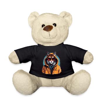 Streetstyle-Luchs | Luchs-Liebhaber - Teddy - Schwarz - Vorne