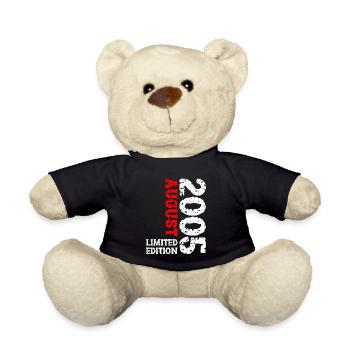2005 August Limited Edition 18. Geburtstag Outfit - Teddy - Schwarz - Vorne