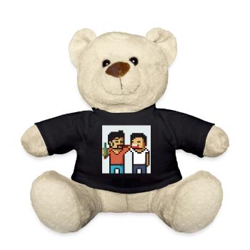 Best friends - Teddy - Schwarz - Vorne