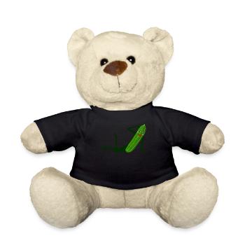 Gurken Fotomodell Model Gurke - Teddy - Schwarz - Vorne